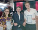 BCA Poster Prizes for Laura and James